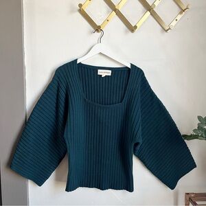 Mara Hoffman Jocelyn Ribbed Cotton-Blend Sweater